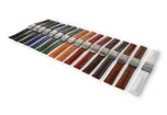 Horlogeband met vouwsluiting 24mm wit leer