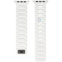 Silicon strap Apple 45mm - White