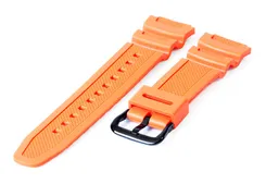 Casio Collection AE-1200WH horlogeband rubber - oranje