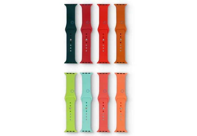 Apple Watch Band Silikon - Terra Cotta - 38/40/41/42mm (S/M)