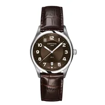 Certina Band C0224101629000A 20/18mm braun Leder ohne Schließe