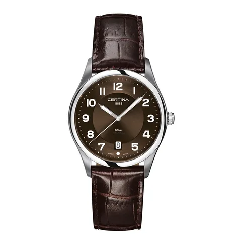 Certina Band C0224101629000A 20/18mm braun Leder ohne Schließe