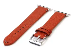 Apple Uhrenarmband veganes Leder braun - 38/40/41/42mm