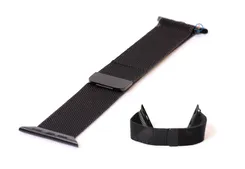 Wechselband für Apple watch 38mm - schwarz Mailänder