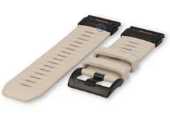 Fluororubber watch strap for Garmin Fenix 7X - desert