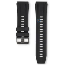Soft silicone strap Huawei Watch Ultimate - black