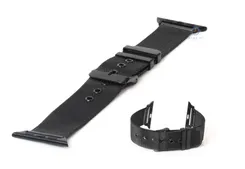 Wechselband für Apple watch 38mm - schwarz Mailänder