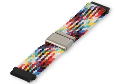 Nylon watch band Suunto Run - 22mm - multicolor fabric