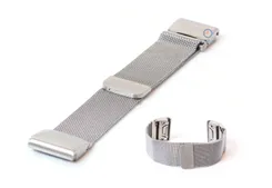 Garmin Fenix 5/6/7 watchstrap mesh silver