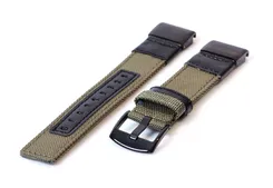 Garmin Fenix 5/6/7 nylon watch band darkgreen