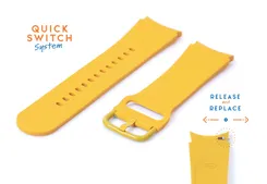 Samsung Galaxy watch 4 watch band mustard yellow - 20mm