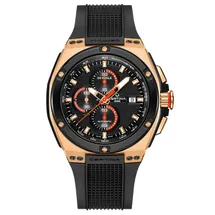 Certina Band C0237273705100A schwarzes Kautschuk