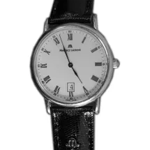 Leather strap Maurice Lacroix AR1036-WP011-110