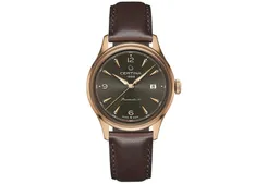 Certina Band C0384073608700A 20/18mm braun Leder ohne Schließe