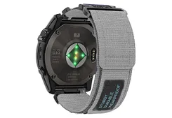 Garmin Fenix 8 - 43mm - nylon strap 20mm - grey
