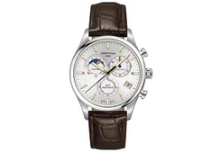 Certina Band C0334501603100A 21/18mm braun Leder ohne Schließe