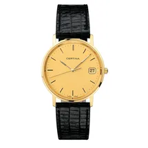 Certina Band C15892896531A 18/16mm XL schwarzes Leder