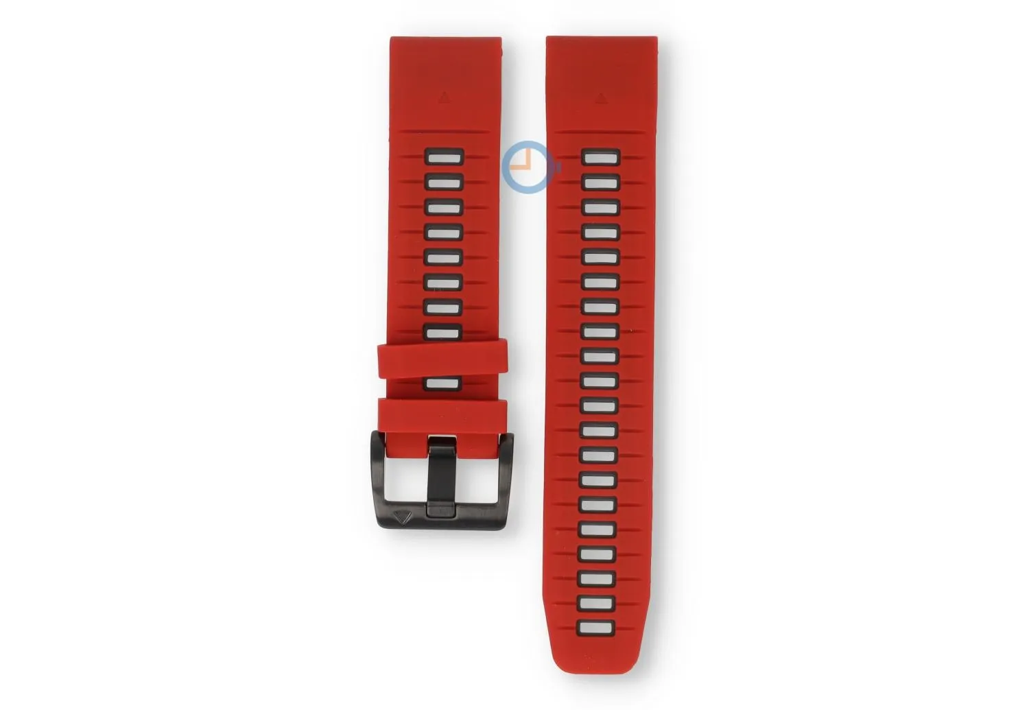 Garmin Fenix - 22mm strap - dark red/grey