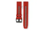 Garmin Fenix - 22mm strap - dark red/grey