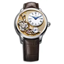 Leather strap Maurice Lacroix MP6118-SS001-111