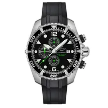Certina Band C0324271705100A schwarzes Kautschuk ohne Schließe