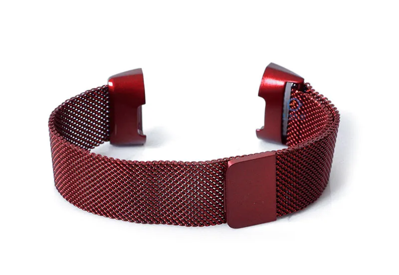 Fitbit Charge 3 watchstrap mesh red