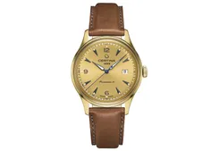 Certina Band C0384073636700A 20/18mm ohne Schließe beige Leder
