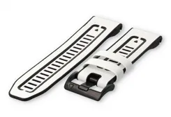 Garmin Fenix 5/6/7 watch band leather - White