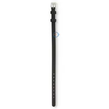 One-piece leather strap - 8mm - black