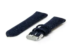 Watchstrap 24mm denim