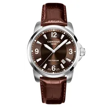 Certina Band C26070294296A 19/18mm XL braun Leder ohne Schließe