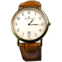 Leather strap Maurice Lacroix AR1026-YP011-120