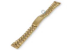 Uhrenarmband 14mm Stahl gold - glieder