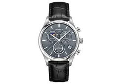 Certina Band C0334501635100A 21/18mm schwarzes Leder