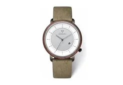 Kerbholz Uhrenarmband Mattis Darkwood Cognac