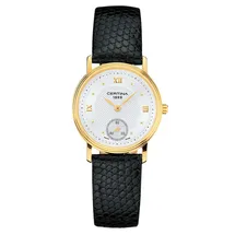 Certina Band C17691136817A 15/12mm schwarzes Leder