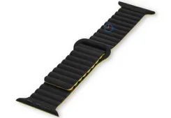 Magnetic strap Apple Watch 41mm - Black Yellow