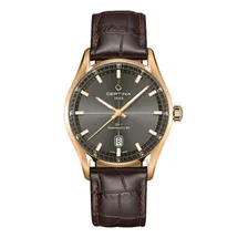 Certina Band C0294073608100A 21/18mm braun Leder ohne Schließe