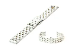 Uhrenarmband 18mm Silber Stahl BRT
