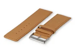 XL watch strap smooth leather - 30mm - vanilla
