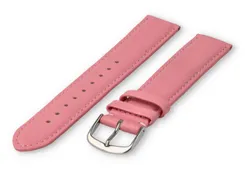 XL watch strap smooth leather - 18mm - light pink