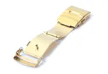 Folding clasp 18mm matt gold