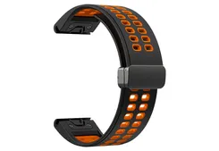 Garmin Fenix 7 sports wristband - black/orange