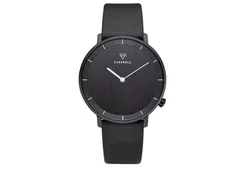 Kerbholz Uhrenarmband Mattis Darkwood Midnight Black