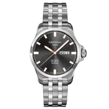 Certina Band C0144071603100A 20/18mm XL schwarzes Leder ohne Schließe