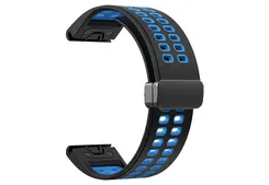 Garmin Fenix 7 sports wristband - black/light blue
