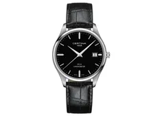 Certina Band C0334511605100A 20/18mm XL schwarzes Leder ohne Schließe