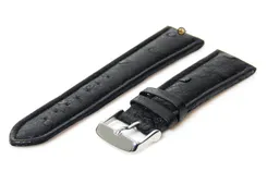 Watchstrap 18mm black (ostrich)