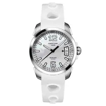 Certina Band C0164101711700A weiß Silikon