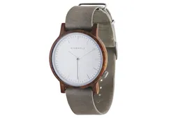 Kerbholz Walter Uhrenarmband Walnut Concrete Grey